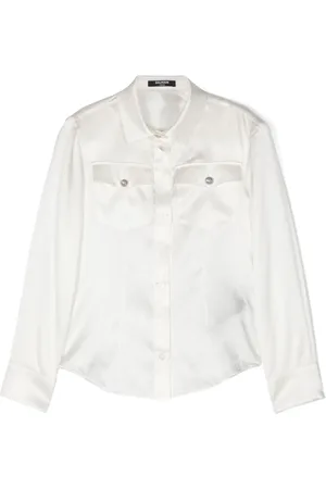 Balmain Hemd aus Satin