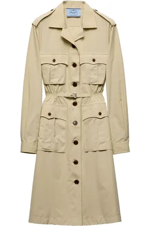 Prada Midikleid aus Gabardine
