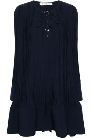 Lanvin Midikleid mit Falten