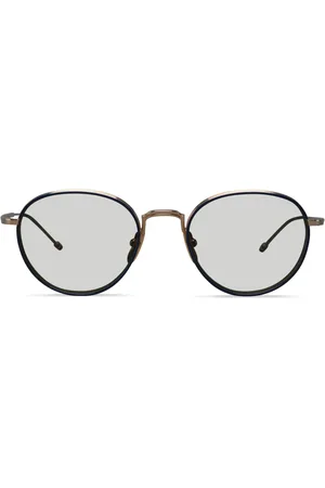 Thom Browne TB119 Sonnenbrille im Panto-Design