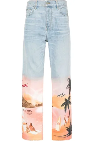 AMIRI Jeans mit Logo-Stickerei