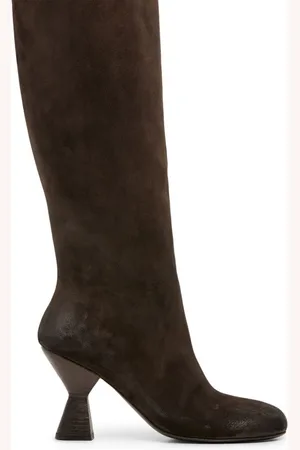 MARSÈLL Kniehohe Wildlederstiefel