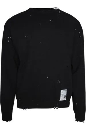 Maison Mihara Yasuhiro Pullover in Distressed-Optik