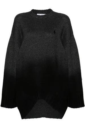 The Attico Geripptes Minikleid