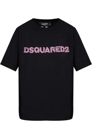 Dsquared2 T-Shirt mit Logo-Stickerei