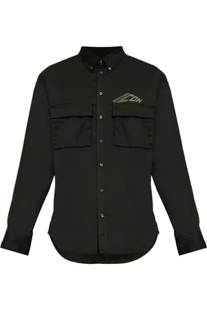 Dsquared2 Iconic Hemd mit Logo-Print