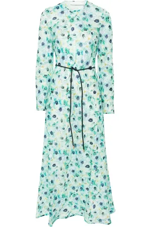 ZIMMERMANN Maxikleid mit Blumen-Print