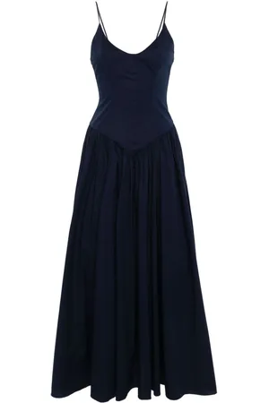 Staud Ausgestelltes Dena Maxikleid