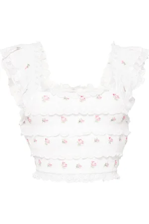 LOVESHACKFANCY Cordula Oberteil