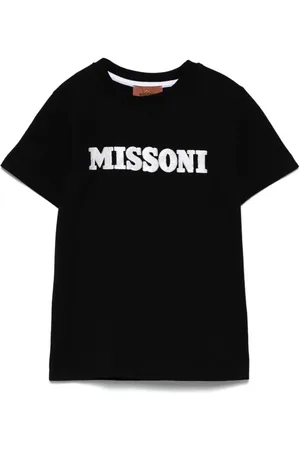 Missoni T-Shirt mit Pailletten-Logo
