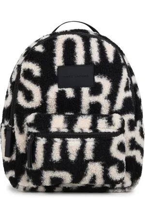 Marc Jacobs Fleece-Rucksack mit Logo-Print