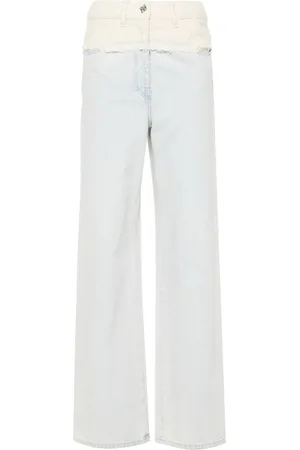 Givenchy Jeans mit Tweed-Einsatz