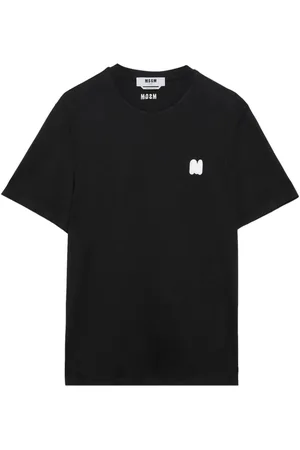 Msgm T-Shirt mit Logo-Applikation