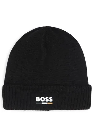HUGO BOSS Beanie mit Logo-Print