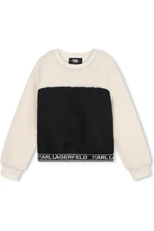 Karl Lagerfeld Sweatshirt aus Faux Fur