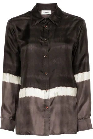 P.A.R.O.S.H. Hemd mit Batikmuster