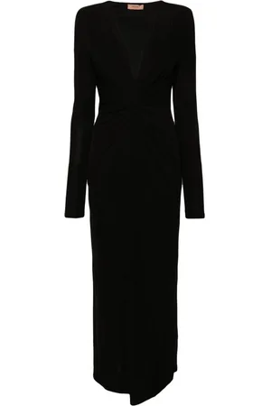 Twin-Set Drapiertes Maxikleid