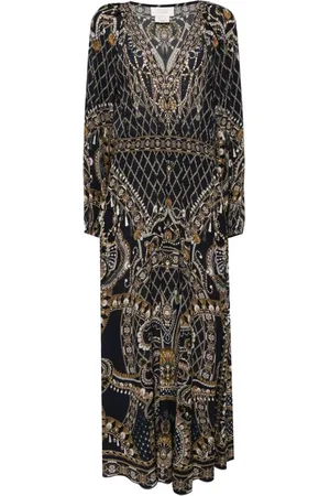 Camilla Raglan Kleid mit geraffter Taille