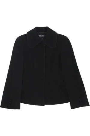 Giorgio Armani 1990s einreihige Wolljacke