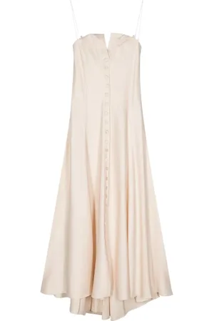 FORTE FORTE Schulterfreies Maxikleid
