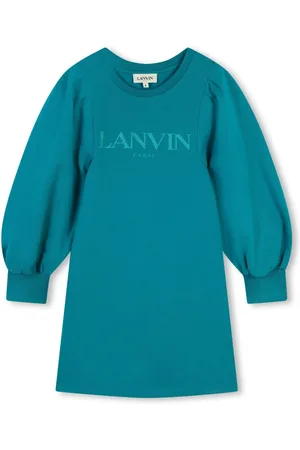 Lanvin Kleid mit Logo-Print