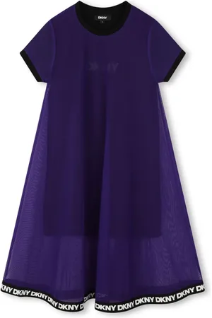 DKNY Kleid mit kurzen Ärmeln
