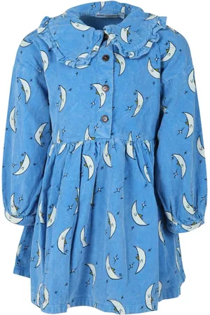 Bobo Choses Kleid mit Mond-Print