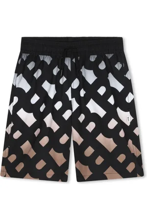 HUGO BOSS Ombré-Shorts mit Logo-Print