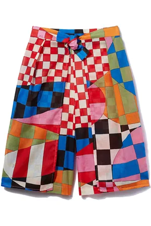 PUCCI Junior Shorts mit Giardino-Print