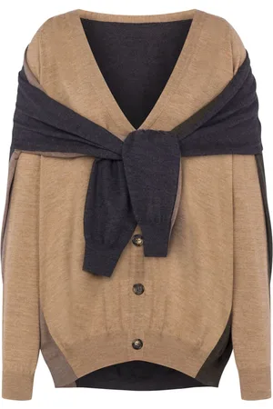 Moschino Cardigan im Layering-Look