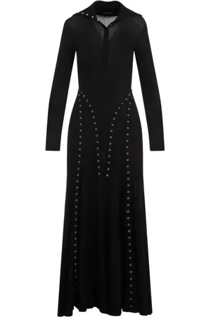 Simone Rocha Midikleid aus geripptem Strick