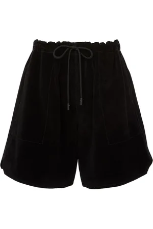 J.W.Anderson Shorts aus Leder mit Kordelzug