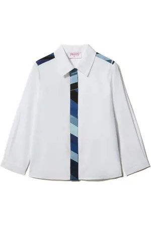 PUCCI Junior Hemd mit Iride-Print