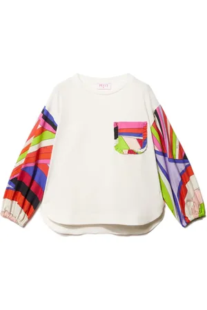 PUCCI Junior Hemd mit Iride-Print
