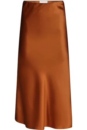 GALVAN Midirock aus Satin
