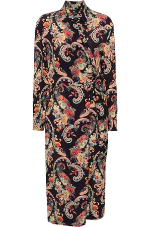 Etro Midikleid mit Paisley-Print