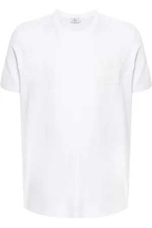 Etro T-Shirt mit Pegaso-Stickerei