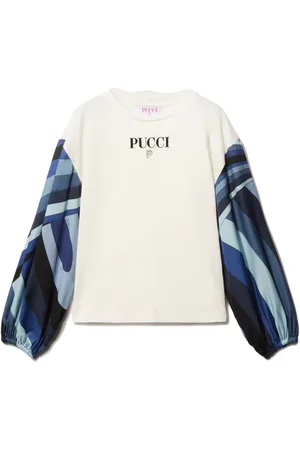 PUCCI Junior Hemd mit Iride-Print