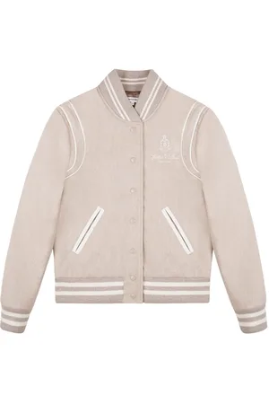 Sporty & Rich Bomberjacke mit Logo-Stickerei