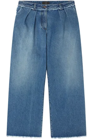 Alanui Weite Jeans mit Fransen