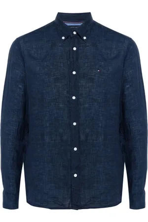 Tommy Hilfiger Gefärbtes Leinenhemd