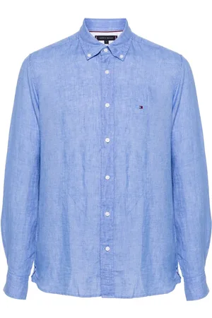 Tommy Hilfiger Gefärbtes Leinenhemd