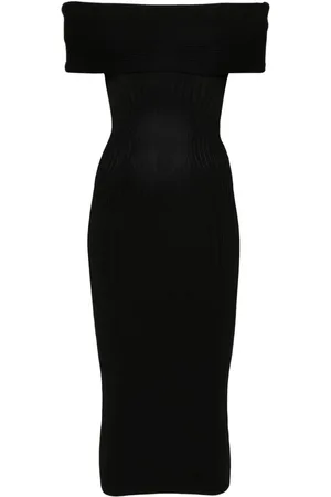 MUGLER Schulterfreies Kleid