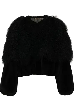 Chloé Jacke mit Shearling-Besatz