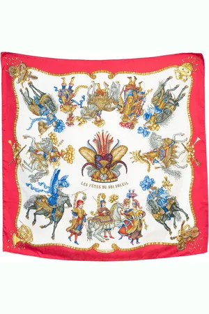 Hermès 1994 Les Fetes du Roi Soleil Schal