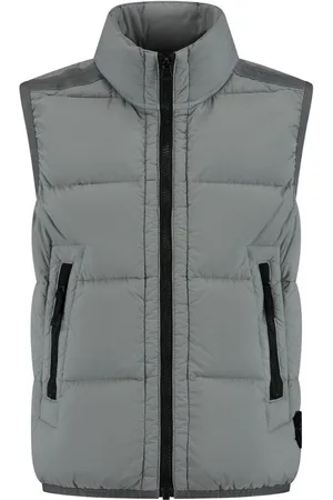 Stone Island Weste mit Kompass-Patch