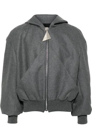 The Attico Bomberjacke mit Kapuze