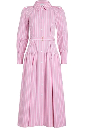 Patou Gestreiftes Maxikleid