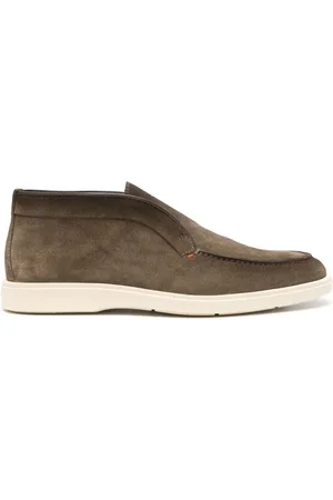santoni Stiefel aus Wildleder