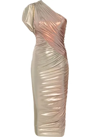Rick Owens Asymmetrisches Amnira Midikleid